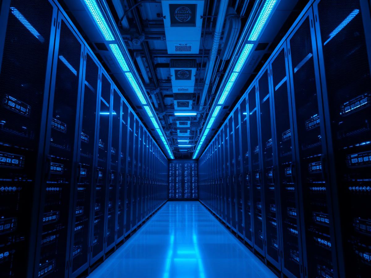 Enterprise Server Racks in Aisle